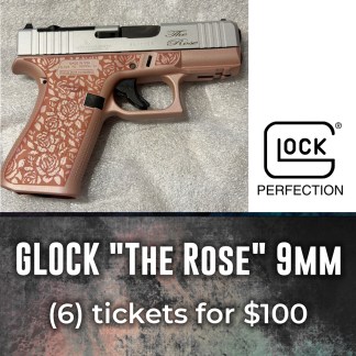 Glock G43X MOS "The Rose" 9mm (6) Tickets