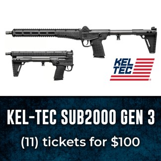 KEL-TEC SUB2000 Gen 3 Carbine 9mm (11) Tickets