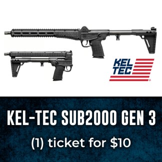 KEL-TEC SUB2000 Gen 3 Carbine 9mm (1) Ticket